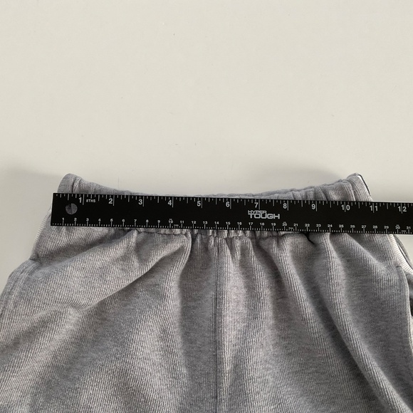 Brandy Melville Side Stripe Sweatpants Joggers Sz S Light Gray Lounge Girly Vibe - Picture 5 of 11